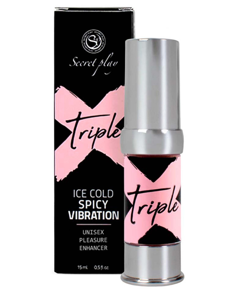 Gel intensifiant de plaisir froid vibrant 15ml 
